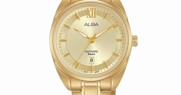 Alba watch gold best sale