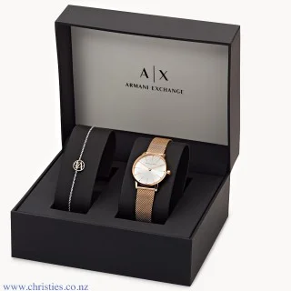 Armani watch with discount bracelet