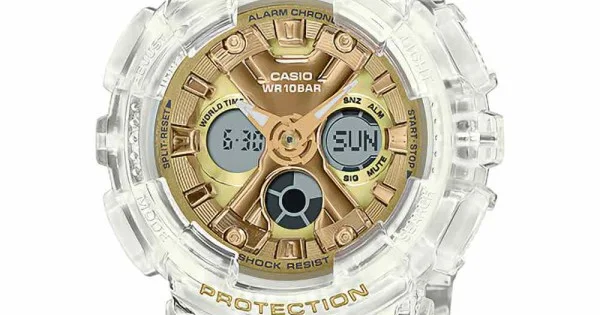 Baby g cheap watch transparent