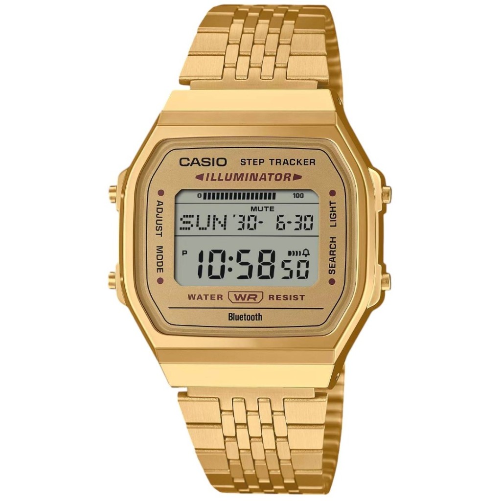 Casio classic illuminator gold outlet