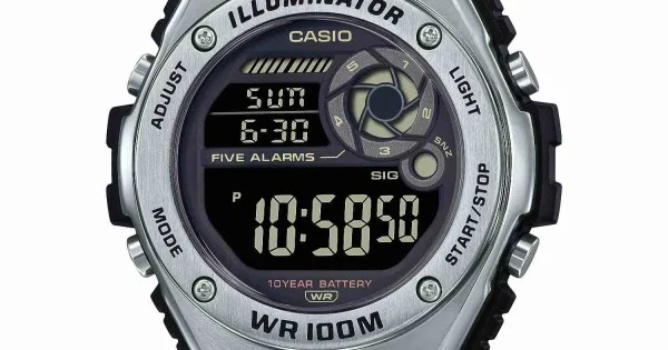 Casio 2024 five alarms