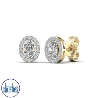 Affordable diamond on sale stud earrings