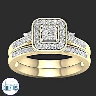 Affordable diamond deals bridal sets