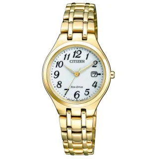 Citizen gold outlet solar watch