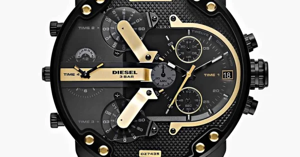 DZ7435 Diesel Mr. Seiko 2.0 | Steel WATCHES Stainless Watches Chronograph Daddy NZ SEIKO Black NEW | Watch - Seiko Auckland Watches ZEALAND