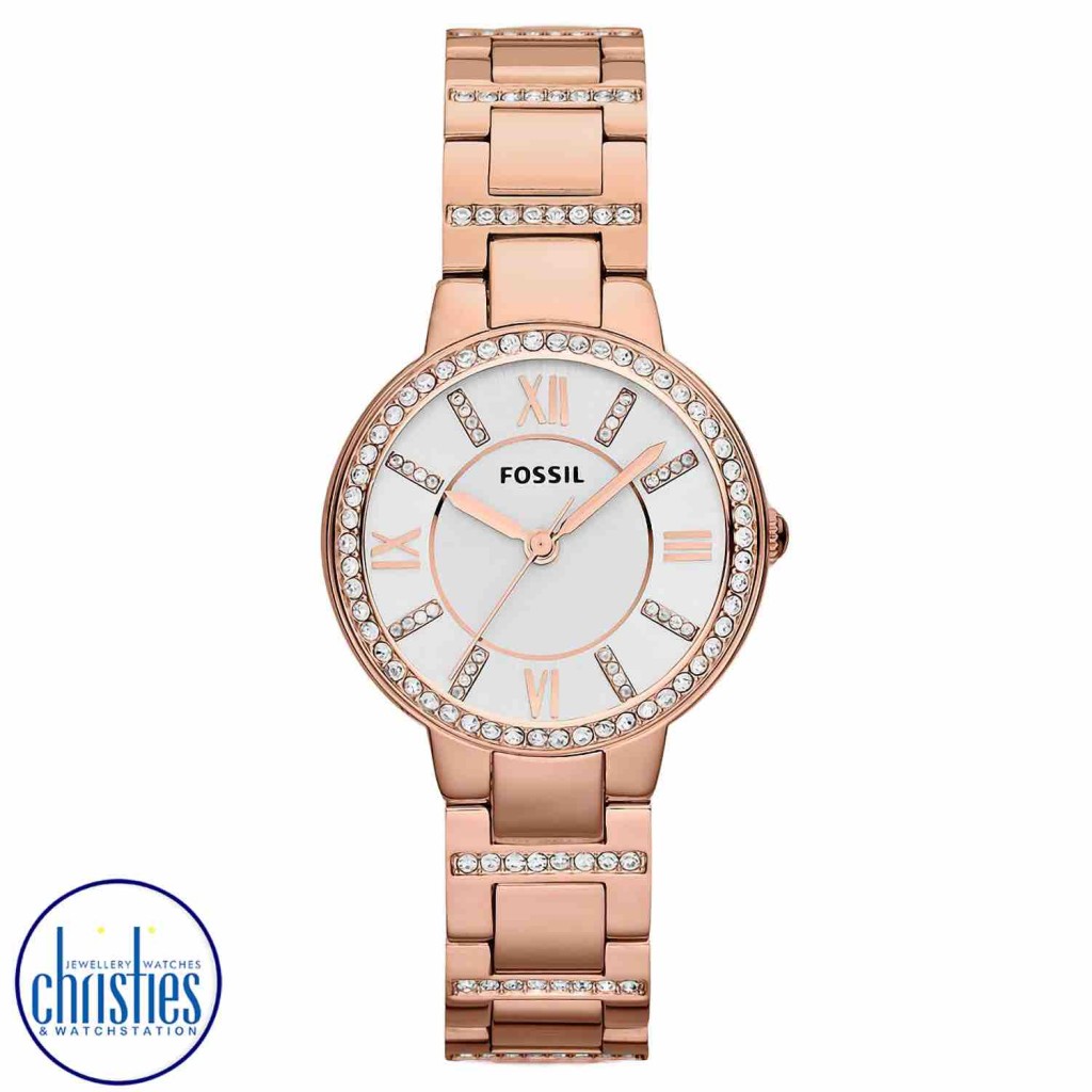 Fossil virginia clearance two tone watch