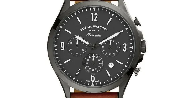 Fossil discount forrester chronograph