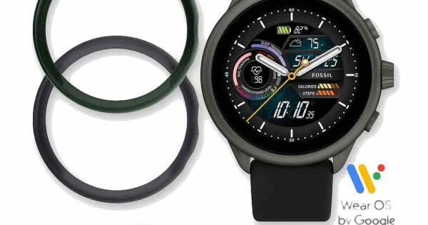 Fossil smartwatch 2025 interchangeable bands