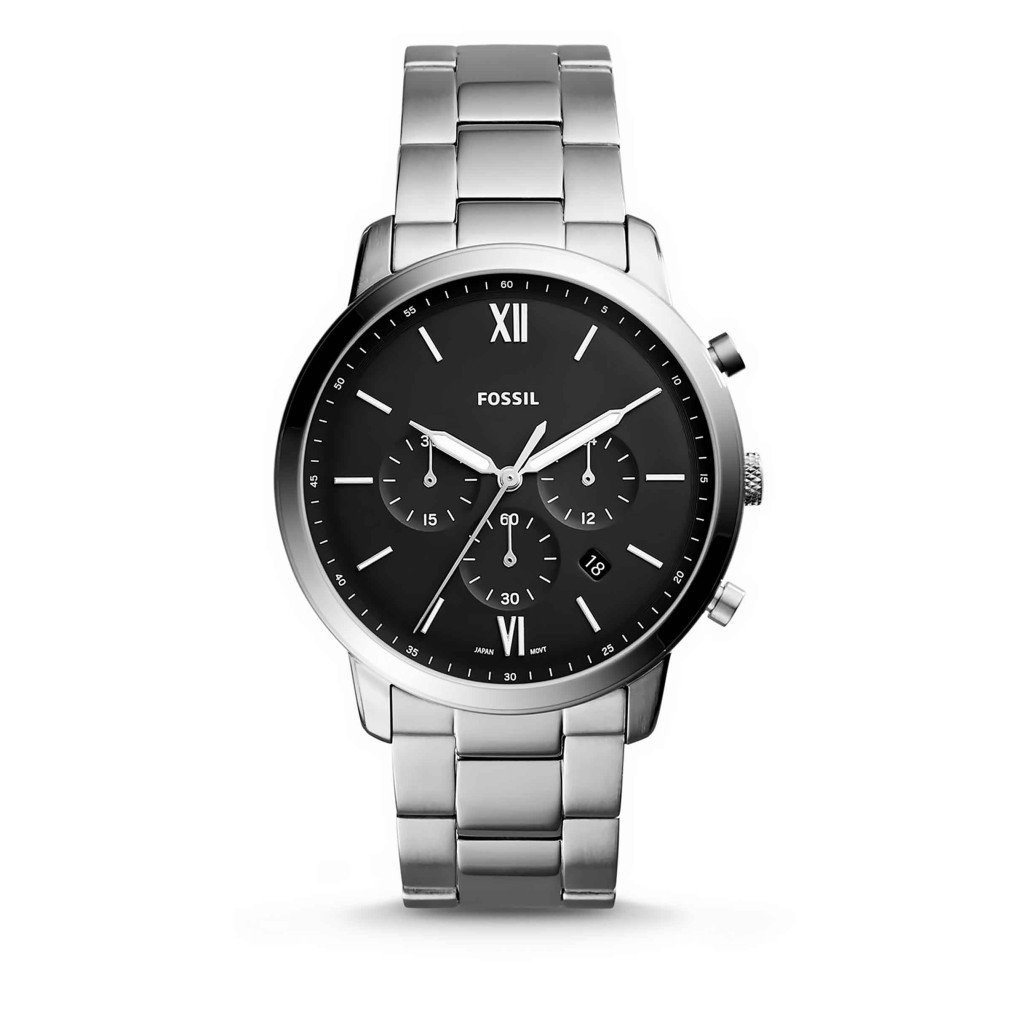 Fossil best sale grey watch