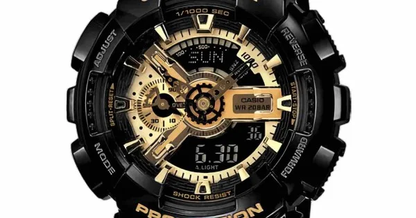 G Shock G110GB-1A Watches NZ | 200 Metres - Fast Free Delivery