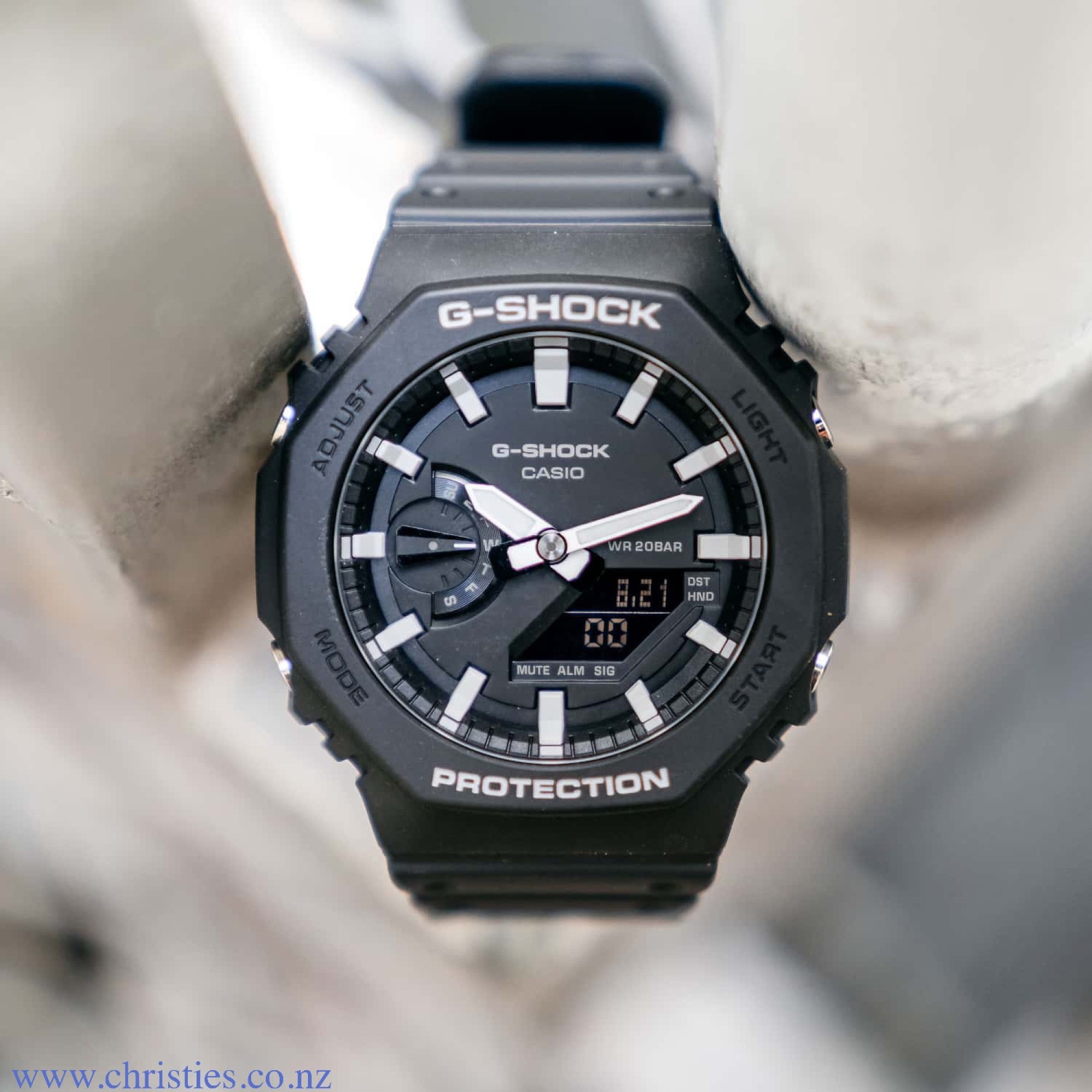 G-SHOCK WATCHES NEW ZEALAND | GA2100-1A G-SHOCK Carbon Core Watch | G ...