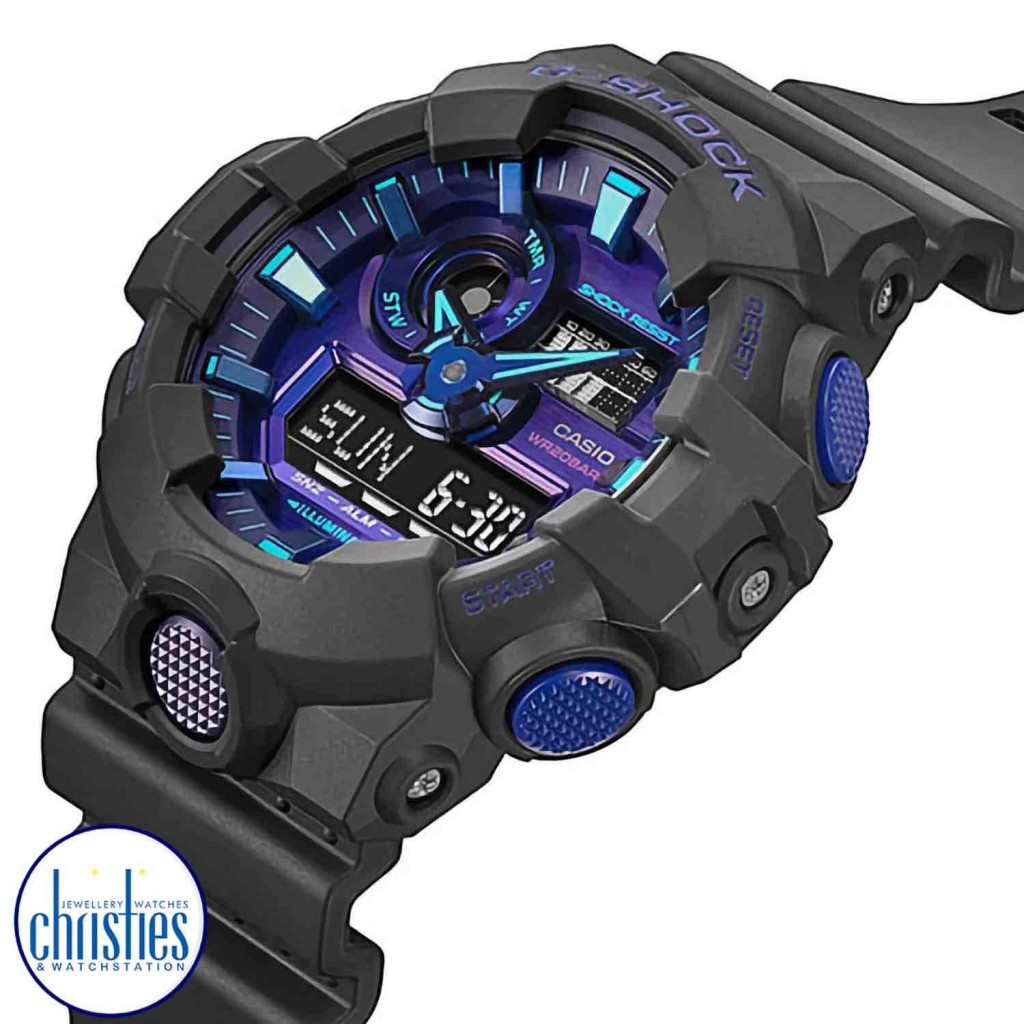 G Shock GA-700VB-1A Watches NZ | 200 Metres - Fast Free Delivery 