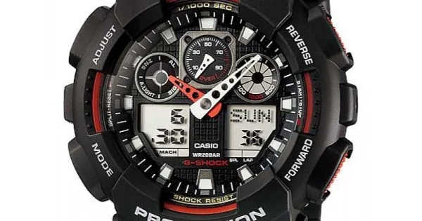 G shock ga 100 auto light best sale