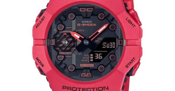 G shock best sale protection red