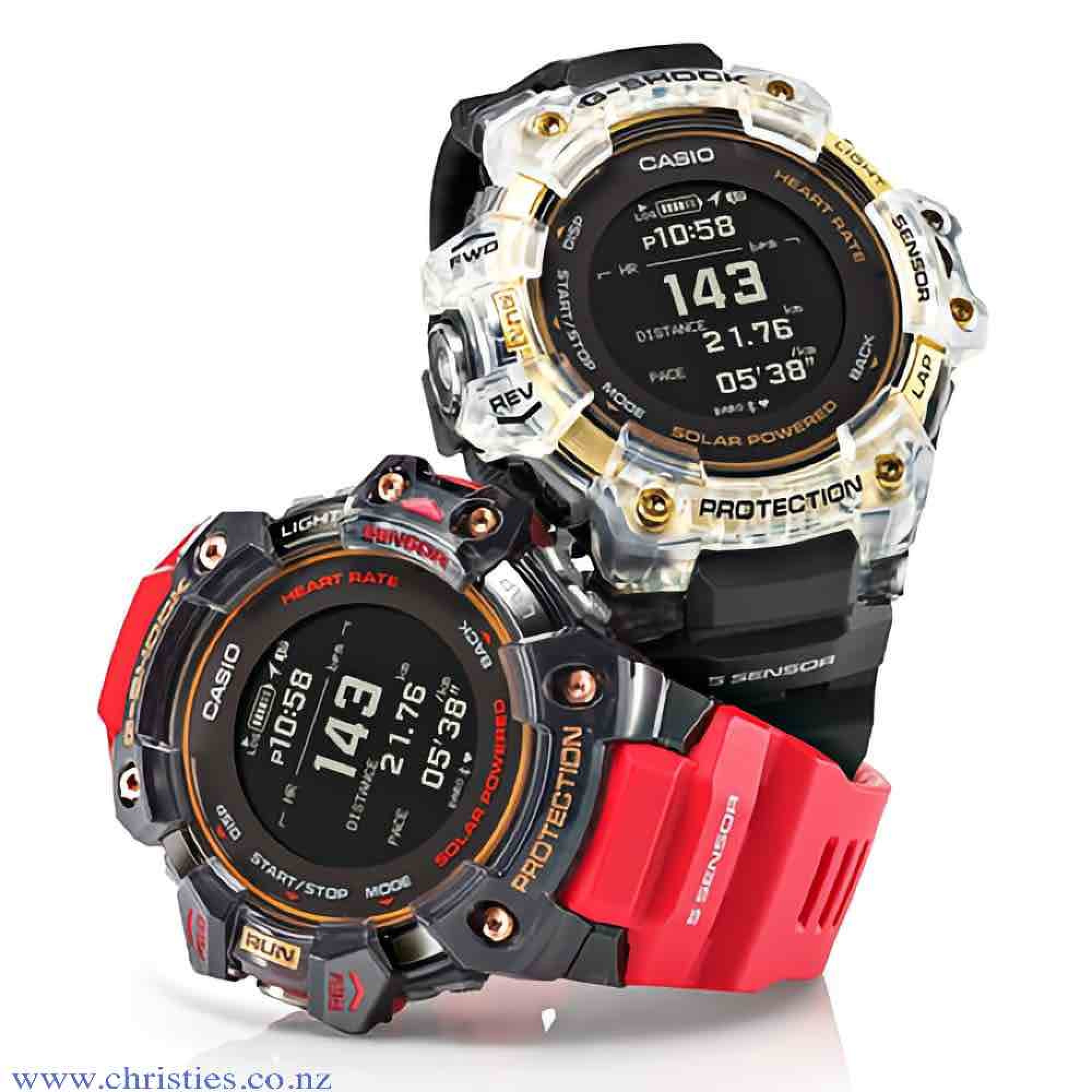 G-SHOCK WATCHES NEW ZEALAND  GBDH1000-1A9 G-Shock G-SQUAD GPS HRM 