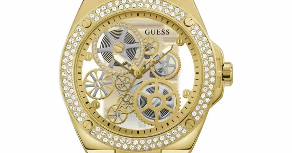 GW0323G2 GUESS Big Reveal Watches Women Gold Tone |NZ\'s Sale Watches for Watches 1 GUESS - Shop Guess ONLINE Mens No in Guess Watch WATCHES |Guess Men Watch Watch For - NZ