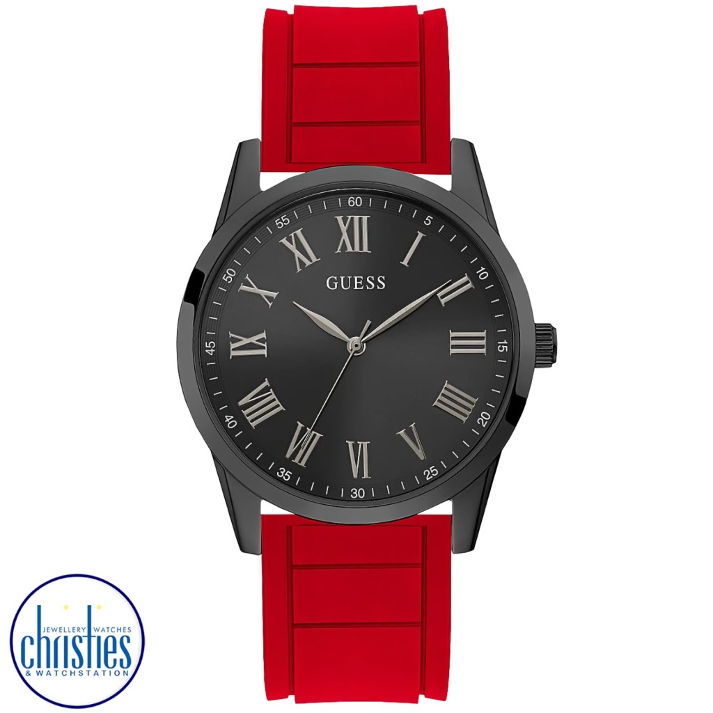 Guess best sale red watch