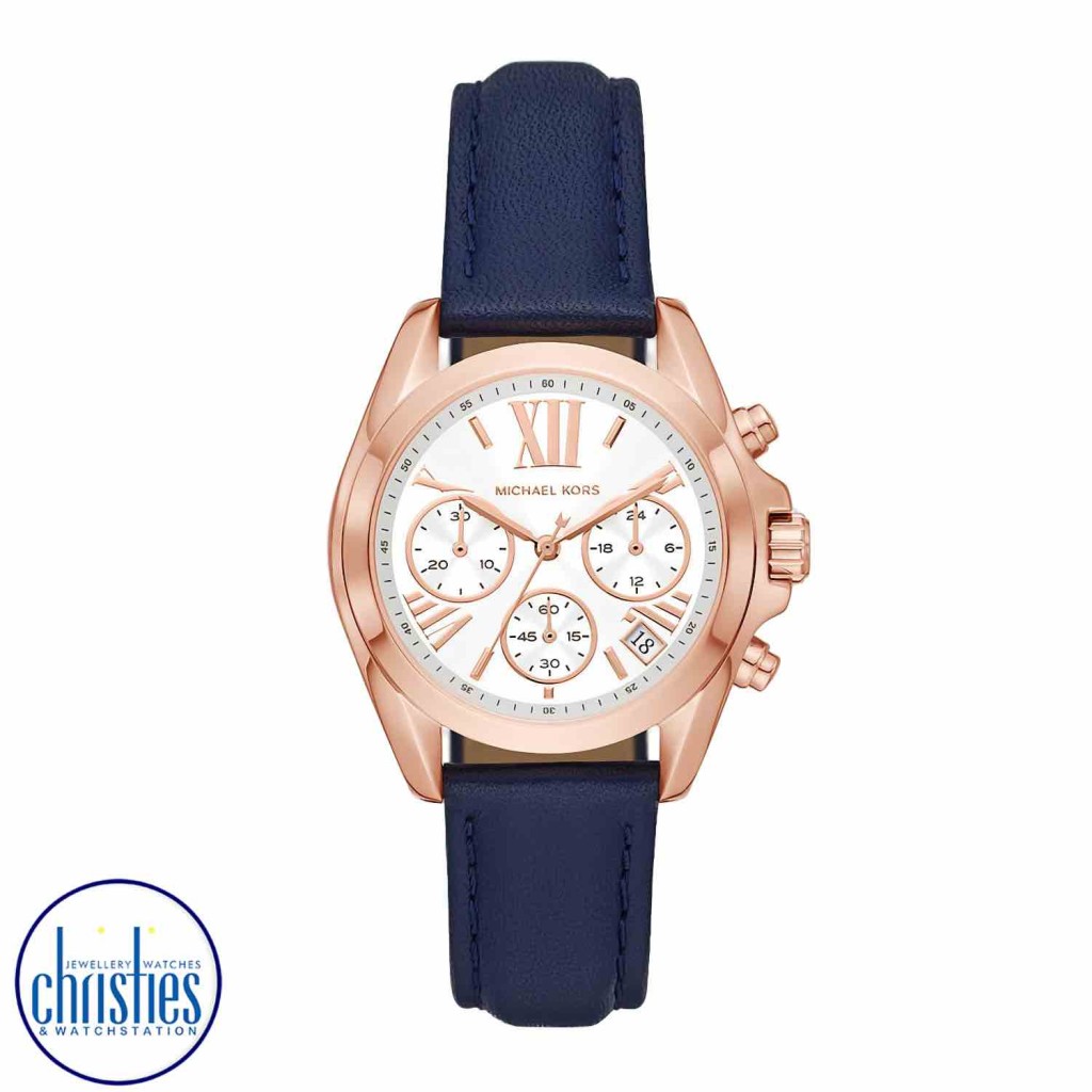 Michael kors outlet watch leather strap