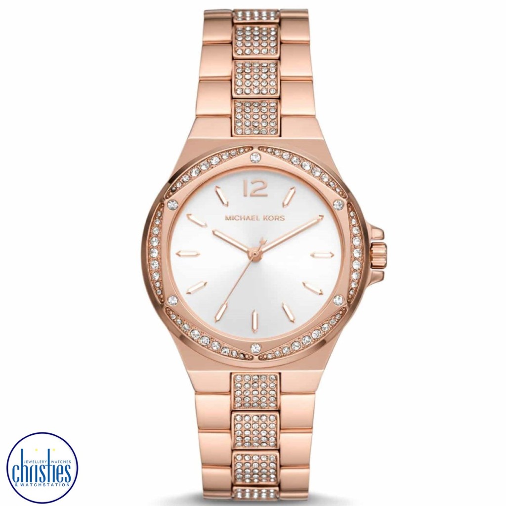 Michael kors two hotsell tone watch rose gold