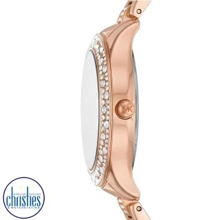 Michael kors watch top rose gold diamonds