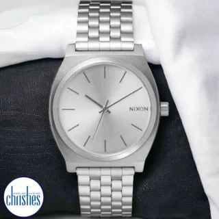 Nixon time on sale teller all silver