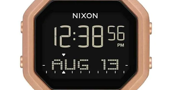 Nixon siren 2024 rose gold