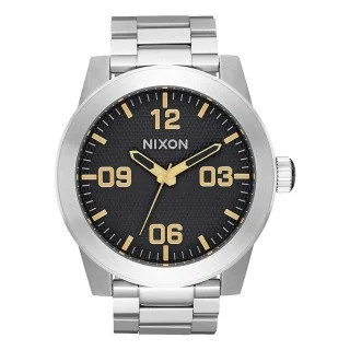 Mens silver deals nixon watch