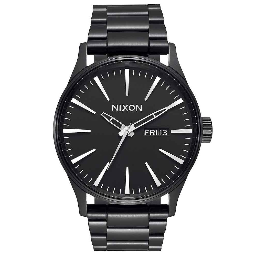 Classically Good-Looking Timepieces | A356001 NIXON Men's SENTRY Black ...