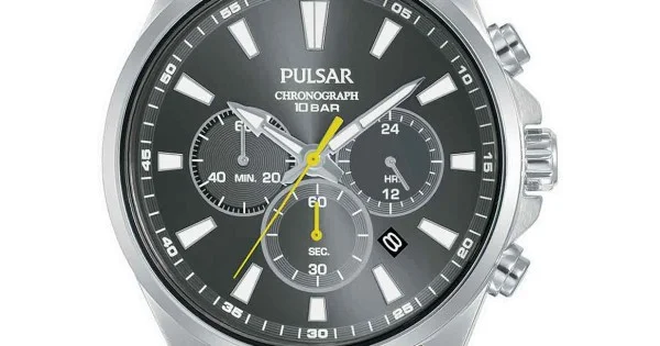 Seiko pulsar chronograph cheap 100m