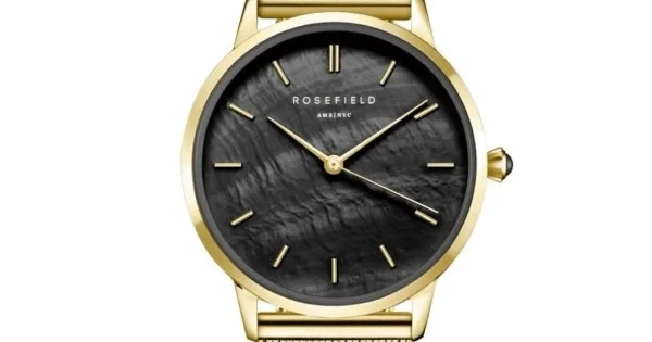 Rosefield hot sale watches black