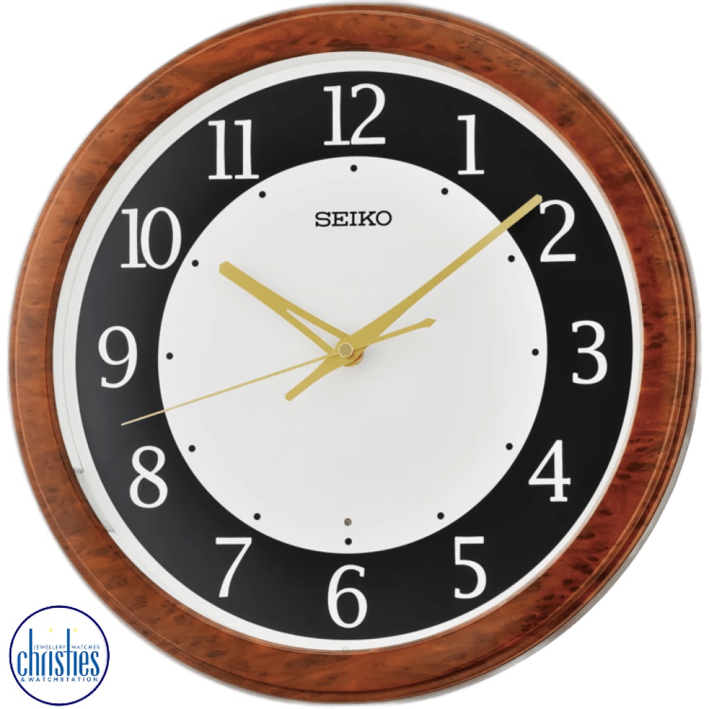 SEIKO Wall Clock QXA788 Z Stylish Wall Clock with Auto Lightr