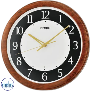 SEIKO Wall Clock QXA788 Z Stylish Wall Clock with Auto Lightr