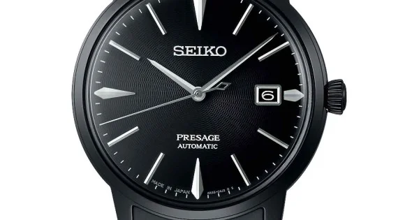 Seiko presage online black