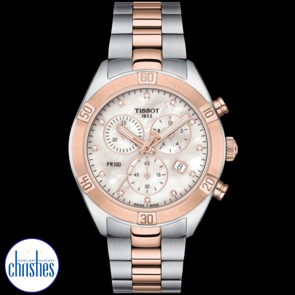 Tissot pr 100 chrono lady price hot sale