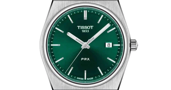 Tissot PRX Green Dial Watch T1374101109100