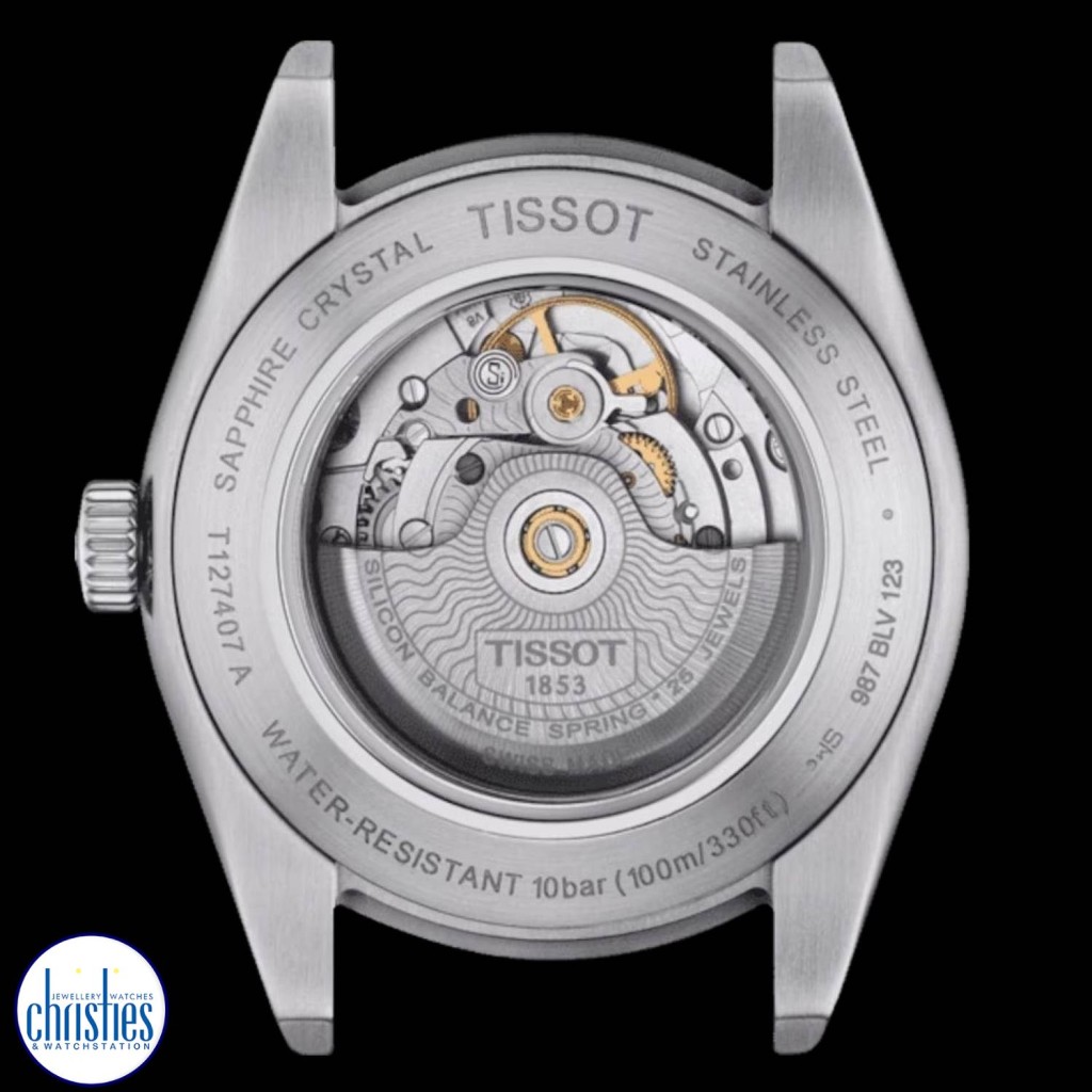 TISSOT Gentleman Powermatic 80 Silicium T1274071109101 Afterpay