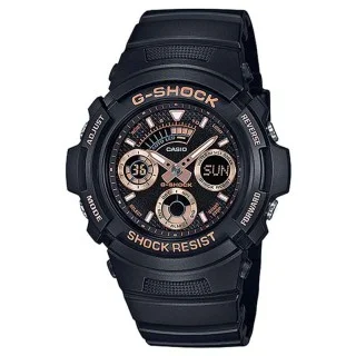 Black and rose online gold g shock watch