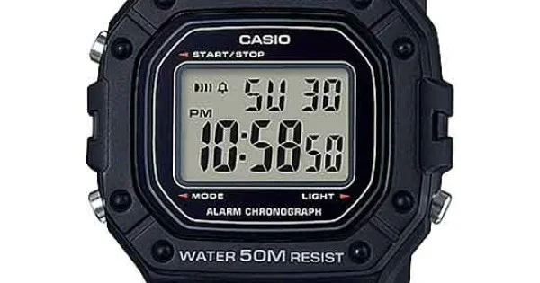 Casio w218h outlet