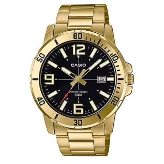 Gold plated casio discount watch