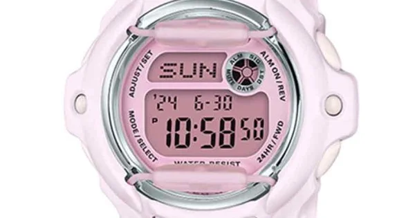 Baby g watch outlet pink