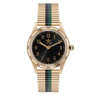 Adidas originals watch 2024 black and gold