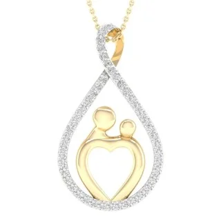 Mother discount daughter pendant