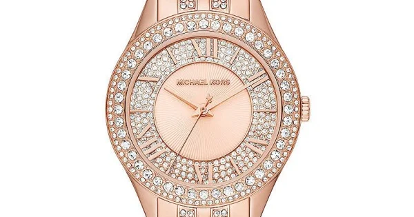 MK4710 Michael Kors Harlowe Rose Tone Watch | MICHAEL KORS WATCHES