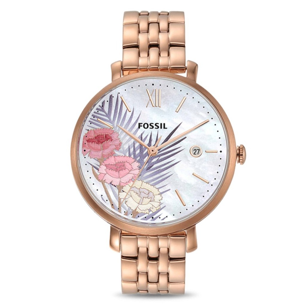 Jacqueline three hand fossil on sale watch