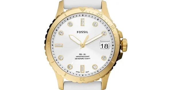 Fossil silicone watch discount women's