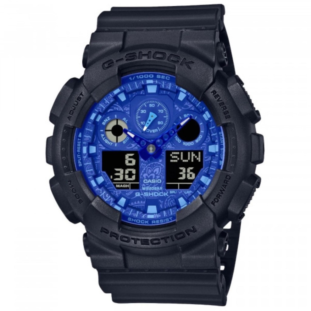 G Shock GA-100BP-1A Watches NZ | 200 Metres - Fast Free Delivery 