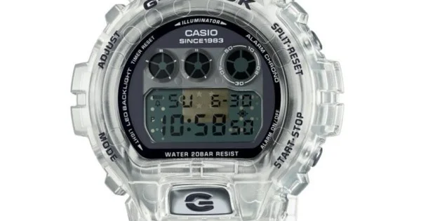 Clear g shock best sale