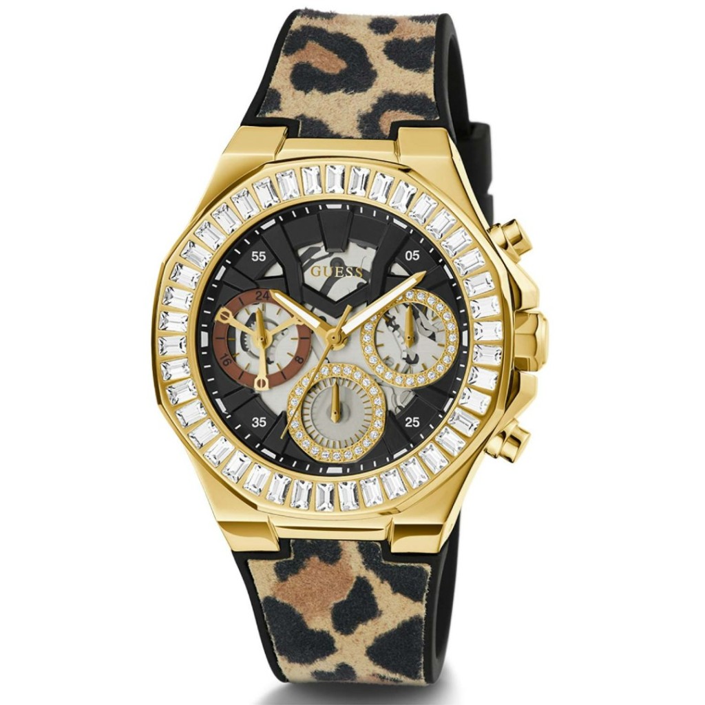 Cheetah print outlet watch