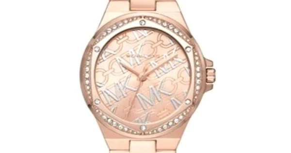 MK7405 Michael Kors Lennox Quartz Three-Hand Rose Gold-Tone