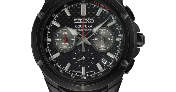 Seiko coutura outlet black